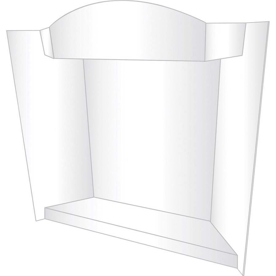 Tri-Fold Display Foam Board, 36 x 48, White - Zerbee