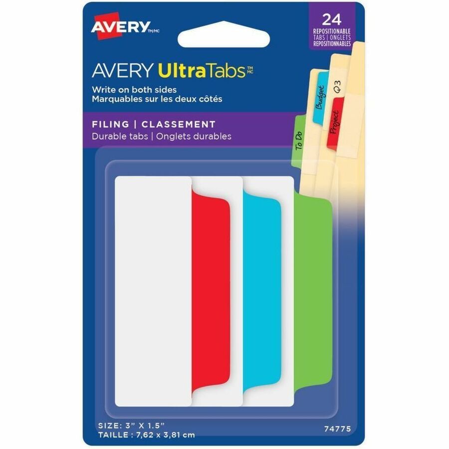 Avery® Ultra Tabs File Tab - 1152 Tab(s) - 1.50