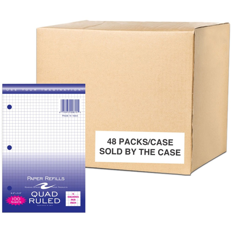 Graph Filler Paper 5x5 Ruled 1 Pack 