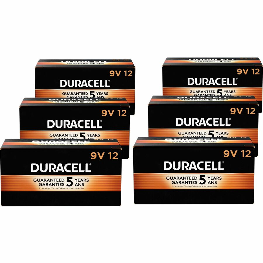 Duracell Coppertop Alkaline 9V Battery (4-Pack)