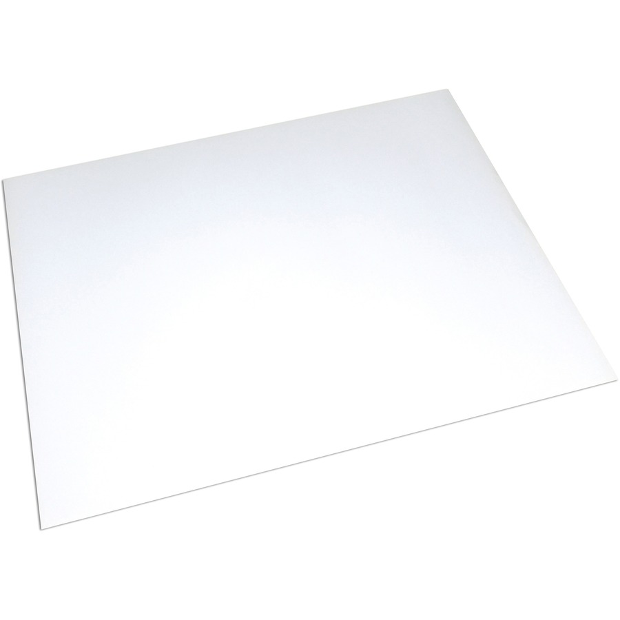 UCreate Coated Poster Board - Project, Poster, Sign, Printing - 28Height x  22Width - 50 / Carton - White - Thomas Business Center Inc