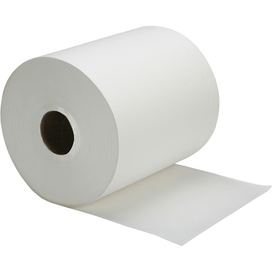 SKILCRAFT Industrial Shop Towels Red Fiber Paper Low Linting Tear