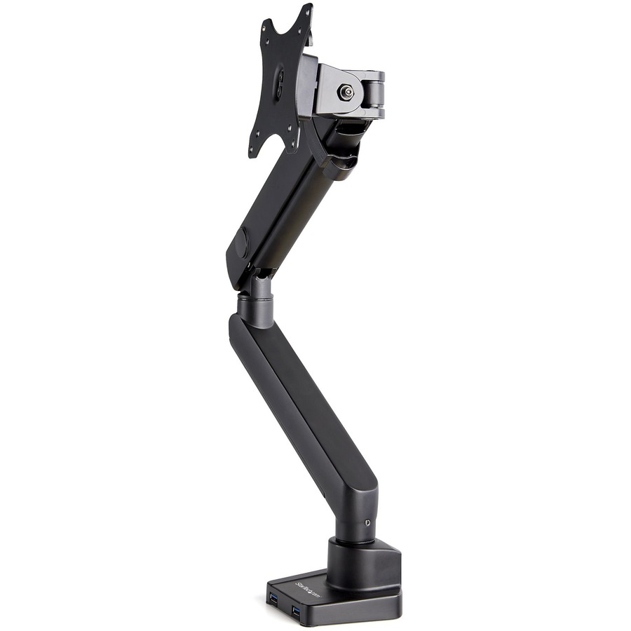 MOUNTUP Single Monitor Desk Mount - Gaming Monitor Arm Stand Mount,  Adjustable Monitor Mount for 1 LCD Screen Up to 32 Inch with Clamp, Grommet  Base