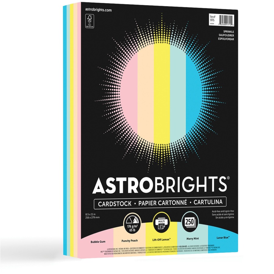 Astrobrights Colored Cardstock - Vintage 5-Color Assortment