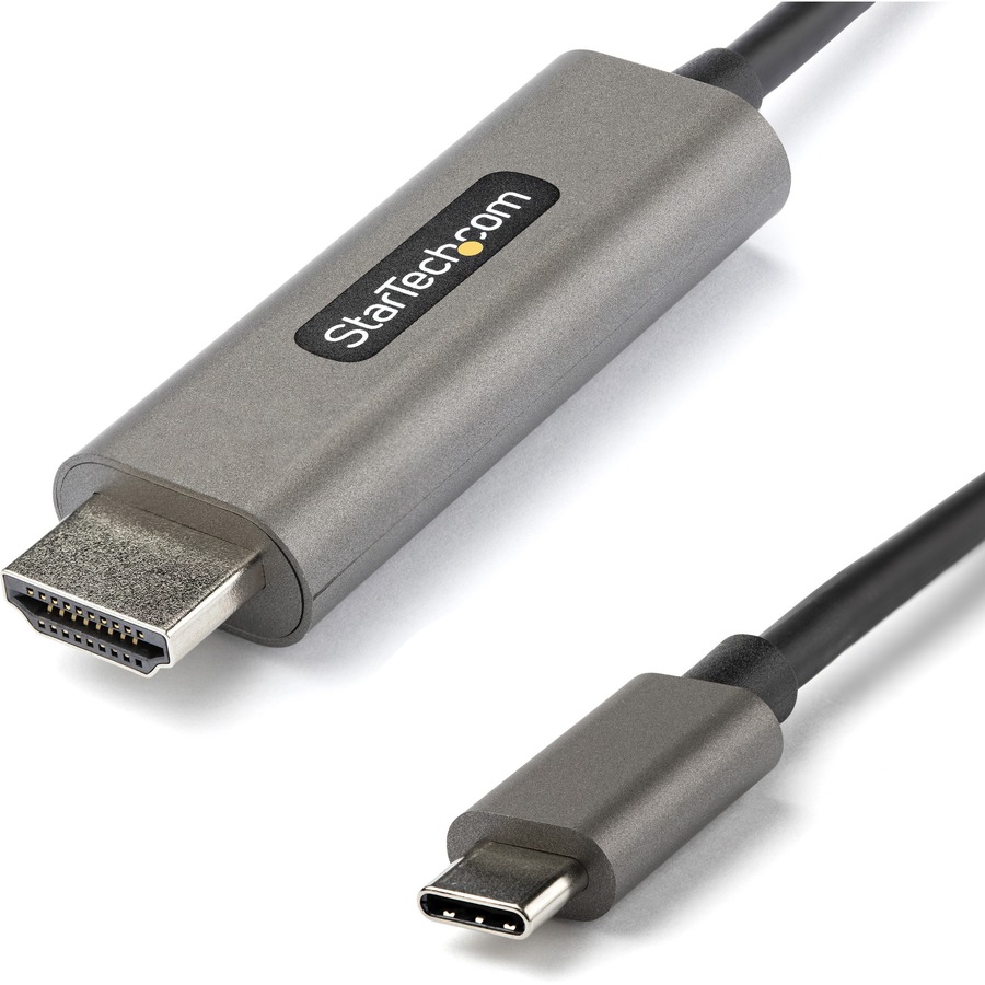 StarTech.com 3ft (1m) DisplayPort to HDMI Cable - 4K 30Hz Video - DP to  HDMI Adapter Cable - Passive