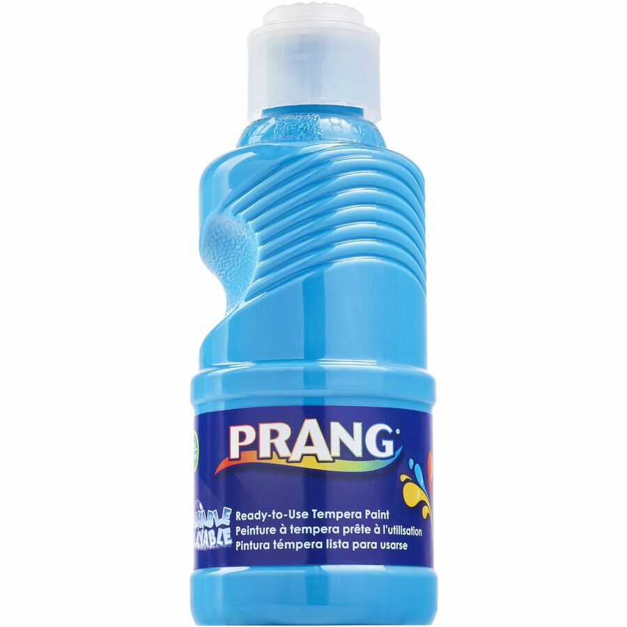 Prang Ready-to-Use Washable Tempera Paint - 8 fl oz - 1 Each - Blue -  Bluebird Office Supplies