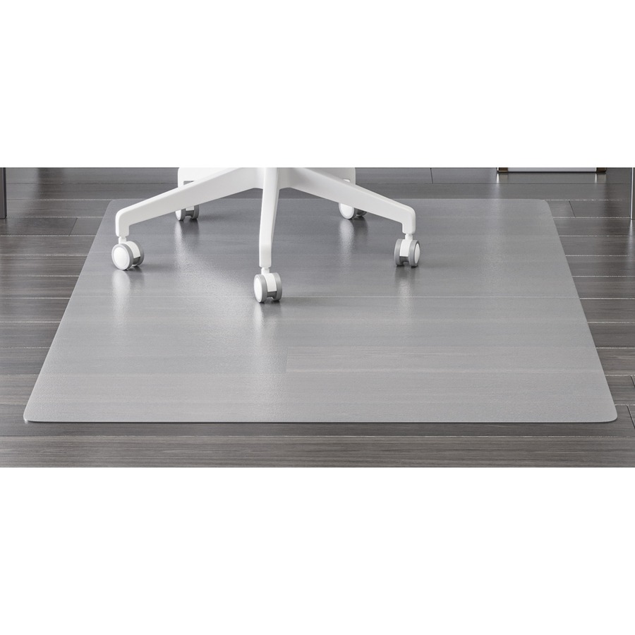 ES Robbins Sit or Stand Mat for Carpet or Hard Floors 45 x 53 Clear/Black