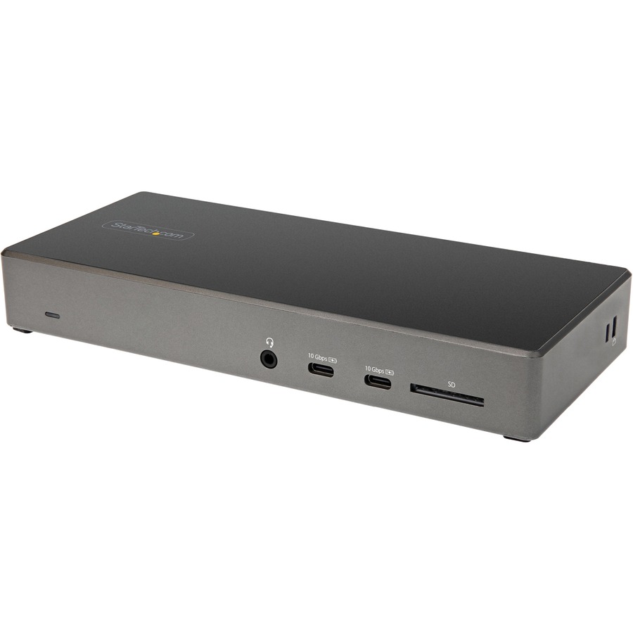 USB-C® 7-in-1 Dual Display MST Docking Station with HDMI®, DisplayPort™,  VGA and Power Delivery up to 100W - 4K 30Hz