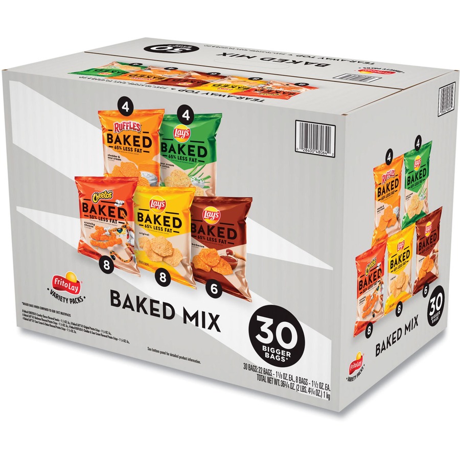 Lay's Baked Snacks Variety Pack Zerbee