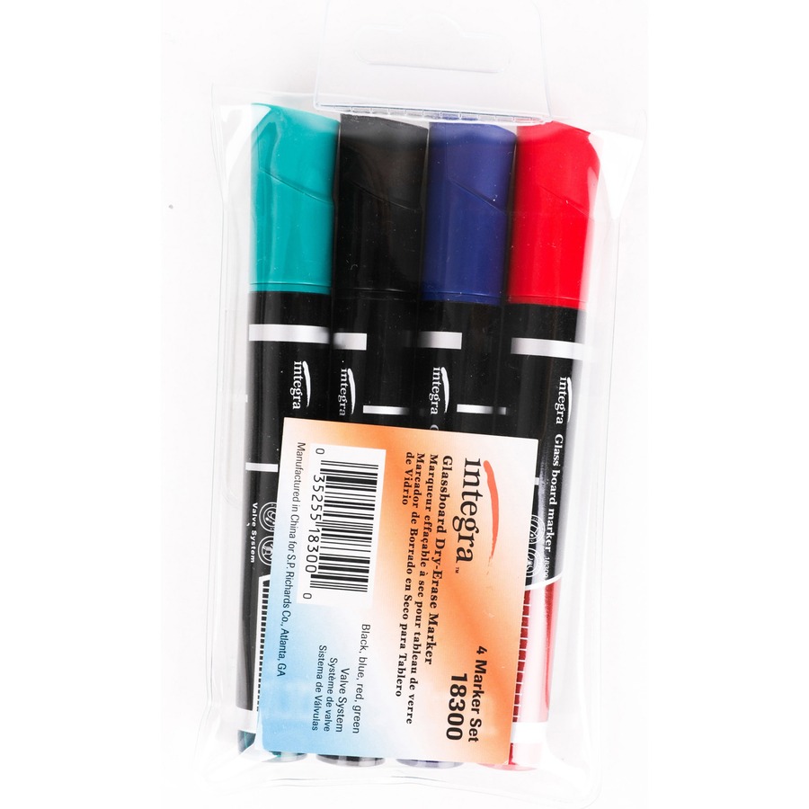 Quartet Neon Dry-Erase Markers, Bullet Tip, Assorted Colors, 4 Pack 