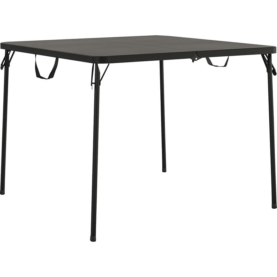 CSC14036BLK1E Cosco XL Fold In Half Card Table Four Leg Base 4   1069285429 