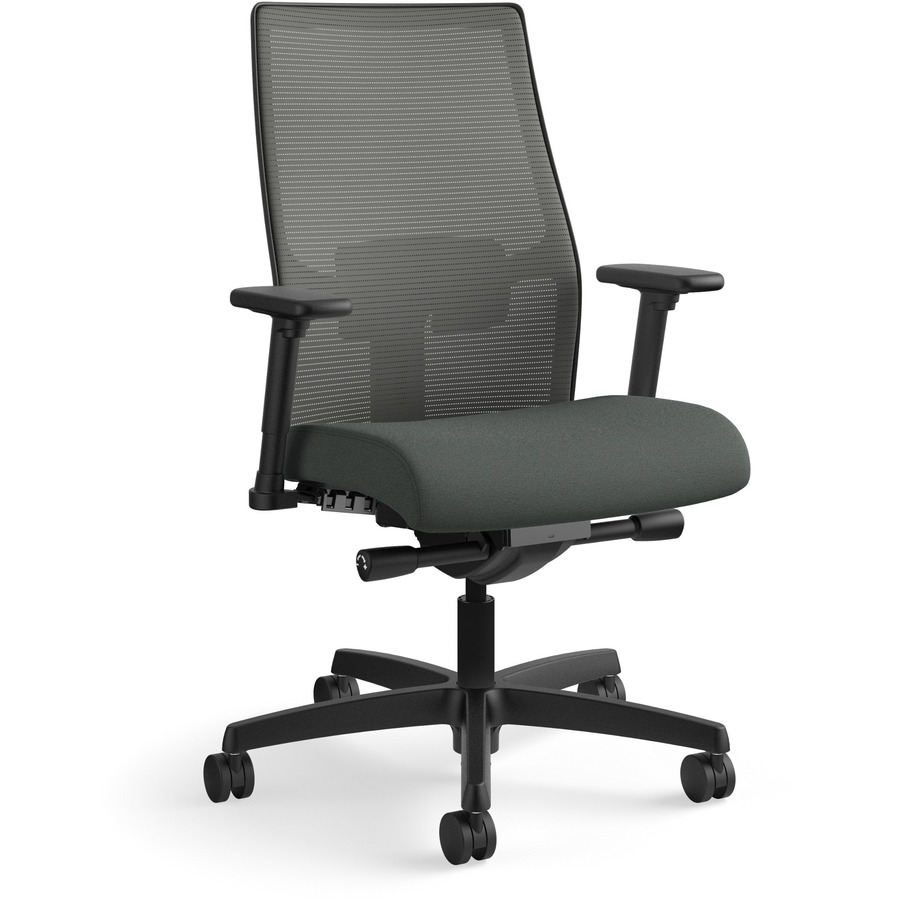 HON Ignition 2.0 Black 4-Way Stretch Mesh Back and Seat Task Chair, Supports Up to 300 Pound