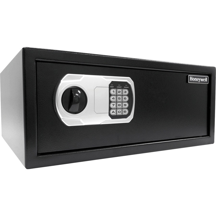 Honeywell 5115 Low Profile Digital Security Safe (1.14 cu ft.) 1.14 ft³  Programmable, Key Lock Live-locking Bolt(s) Pry Resistant, Scratch  Resistant for Document, Notebook, Home, Office
