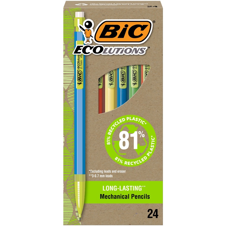 Executive mechanical pencil, 0.7 mm, green