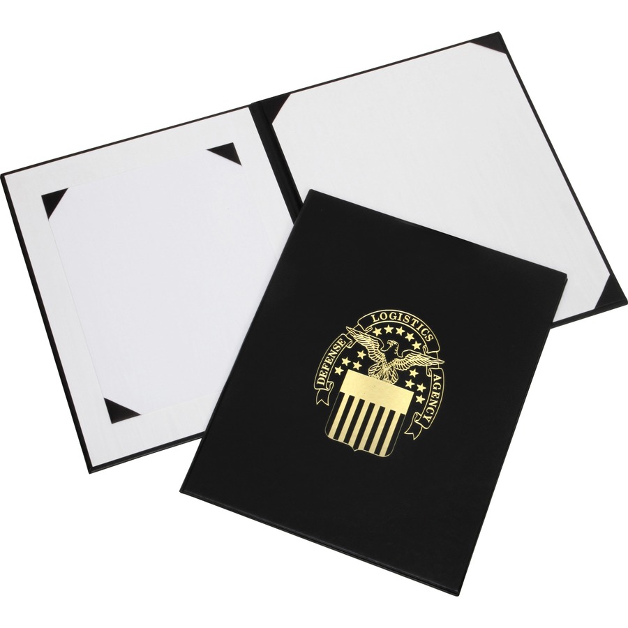 SKILCRAFT Military Seal Award Certificate Binder Zerbee