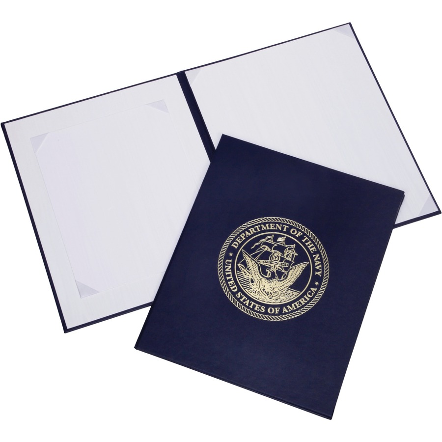 SKILCRAFT Military Seal Award Certificate Binder - Zerbee