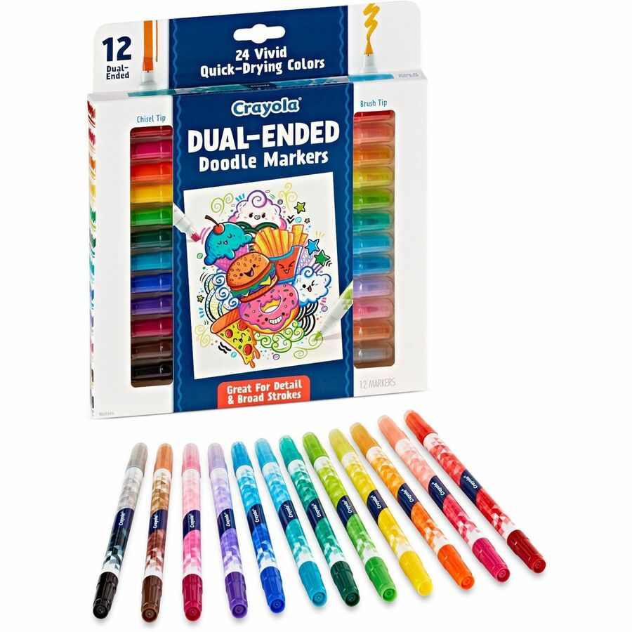 Crayola Bright Supertips 12pk