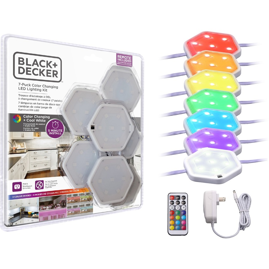 Bostitch LED Puck Light Kit - White