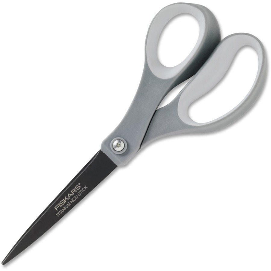 Fiskars 8 Titanium Scissors 3x Harder than Steel 2 Pack - New!