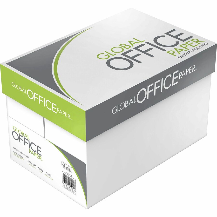Global Office Premium Multipurpose Paper - 96 Brightness - 11 x 17 - 5 /  Carton - 500 Sheets per Ream - Lewisburg Industrial and Welding