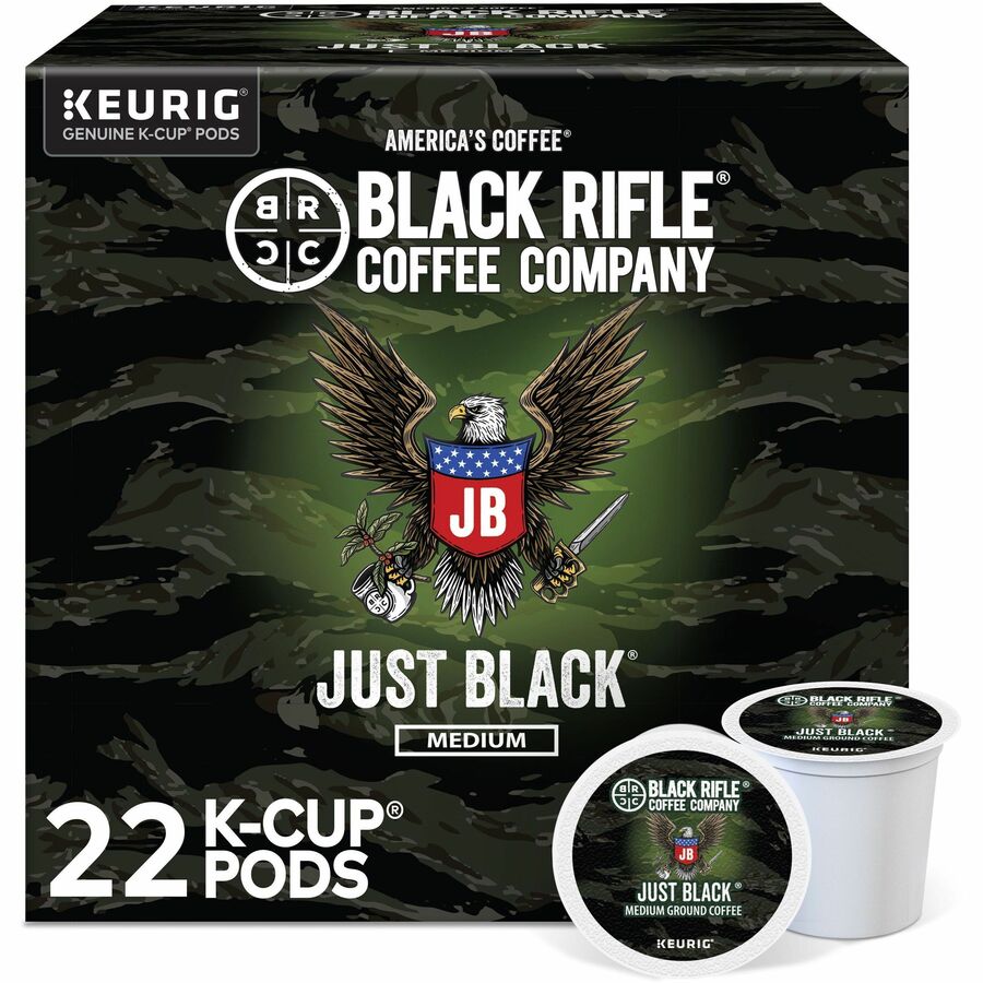 Black Rifle K-Cup Just Black Coffee 0547 | Bulk Office Supply