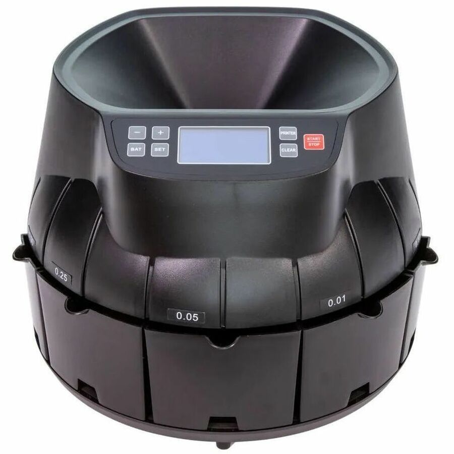 ControlTek Digital Coin Counter/Sorter/Wrapper - Black - US Labels and ...