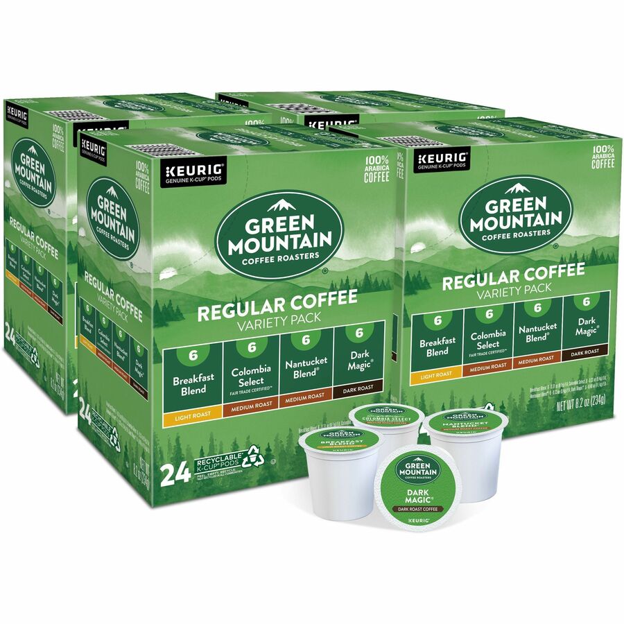 Green Mountain Coffee Roasters® K-Cup Regular Coffee Variety Pack ...