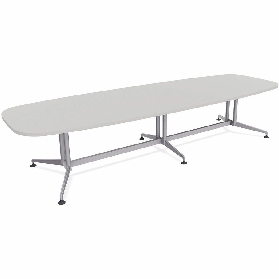 Column Base Conference Special-T ZIA Series Conference Tables Collection - Elipse Top - Powder ...