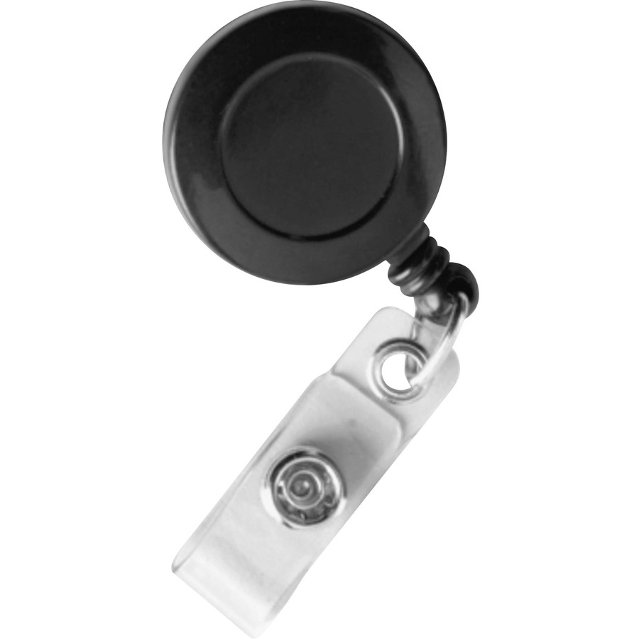 Advantus Swivel Back Clip-On Retractable ID Reel with Badge Strap