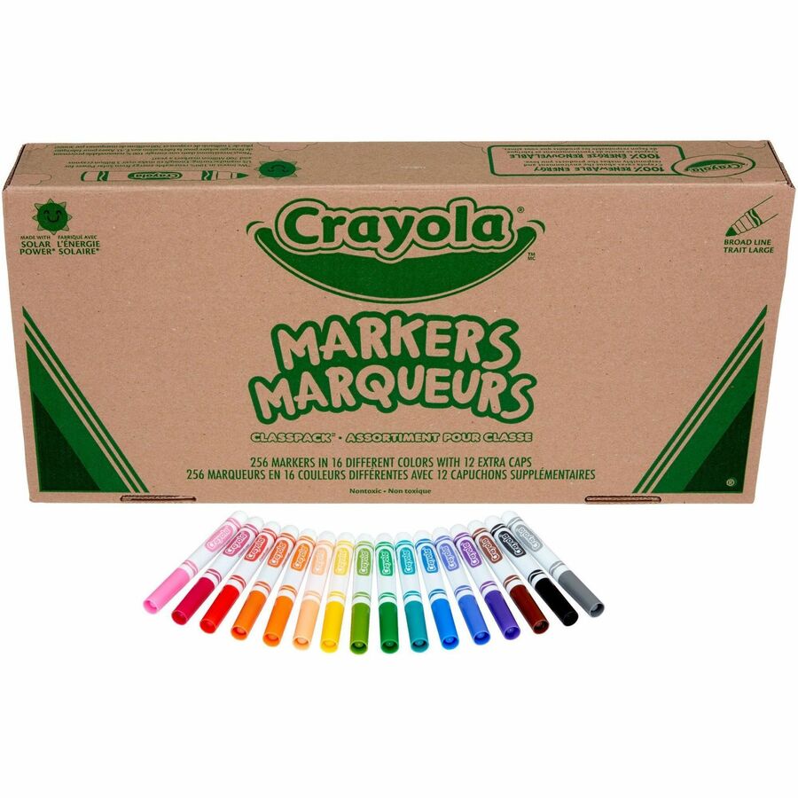 Crayola Classpack Regular Crayons, 8 Colors, 800/BX, Assorted