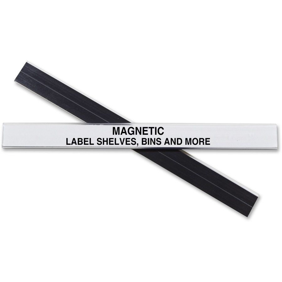 Hol Dex Magnetic Shelf Bin Label Holders