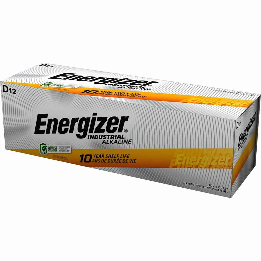 Energizer Industrial AAA Alkaline Batteries, 24 Batteries/Box