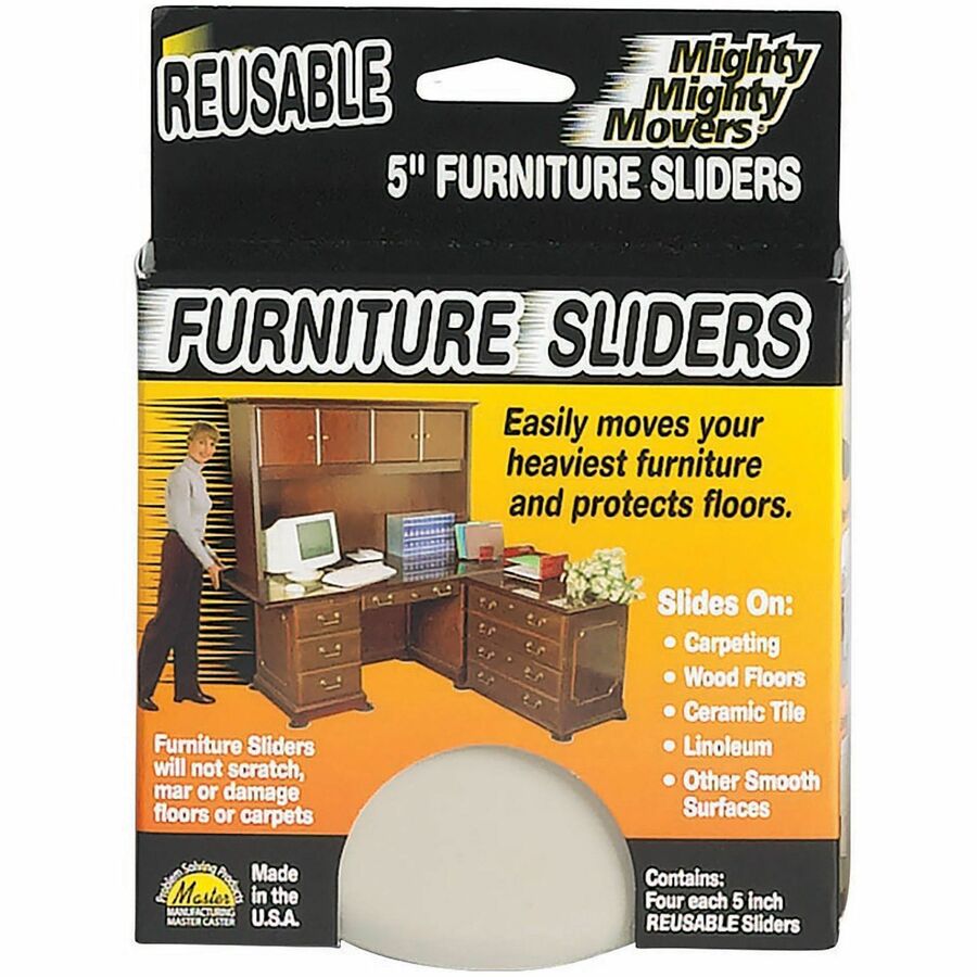 Mighty Mighty Movers Furniture Sliders Reusable 5 Dia