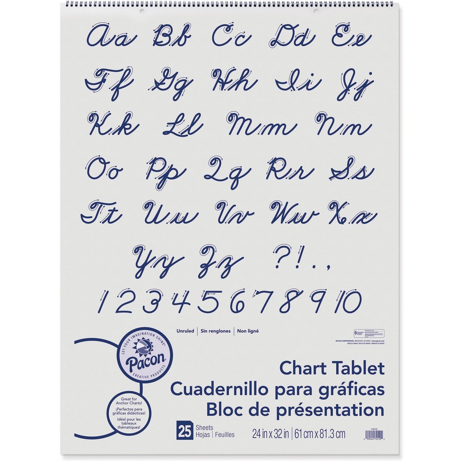 Chart Tablet Writing Paper