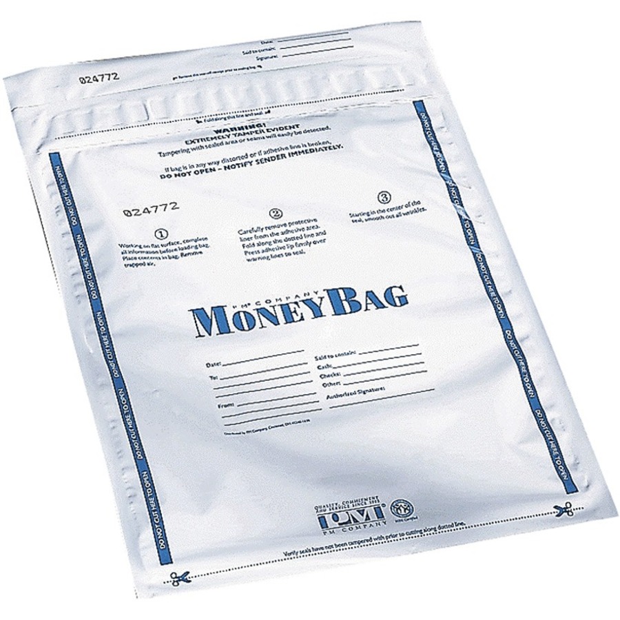 disposable money bags