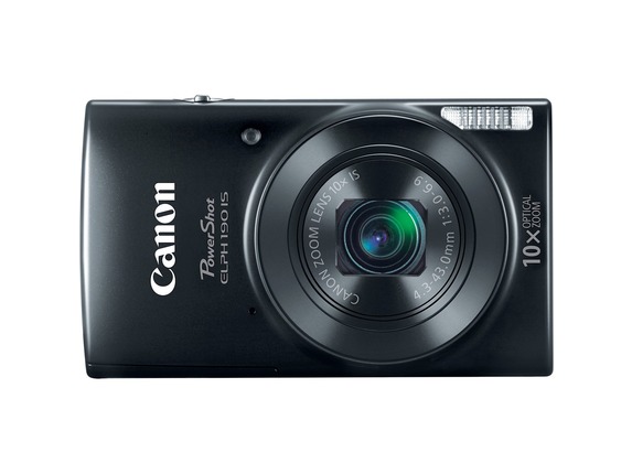 Image for Canon PowerShot 190 IS 20 Megapixel Compact Camera - Black - 1/2.3" Sensor - Autofocus - 2.7"LCD - 10x Optical Zoom - 4x Digital from HP2BFED