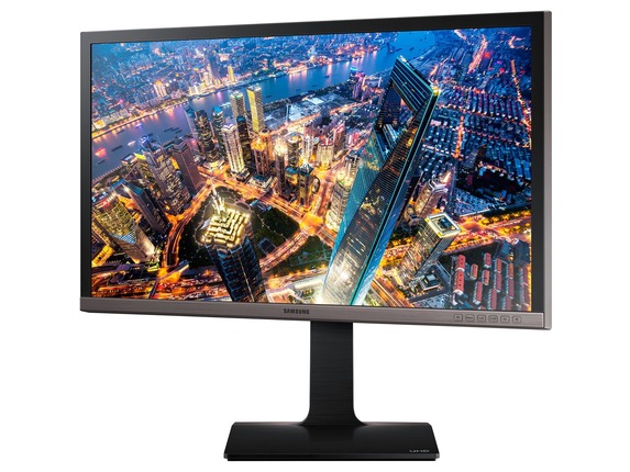 Image for Samsung U28E850R 28" 4K UHD LED LCD Monitor - 16:9 - Black, Titanium Silver - 28" Class - 3840 x 2160 - 1 Billion Colors - FreeS from HP2BFED