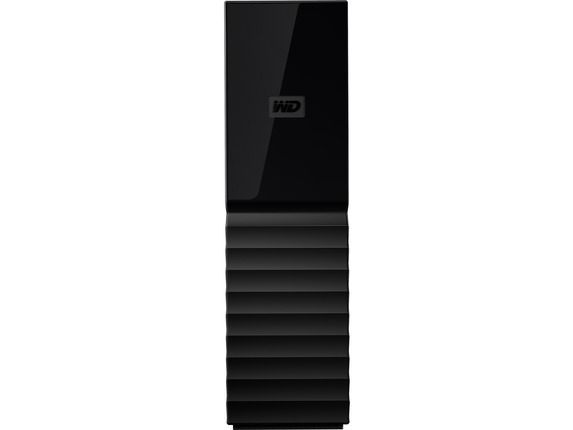 Image for WD My Book 8TB USB 3.0 desktop hard drive with password protection and auto backup software - USB 3.0 - 256-bit Encryption Stand from HP2BFED