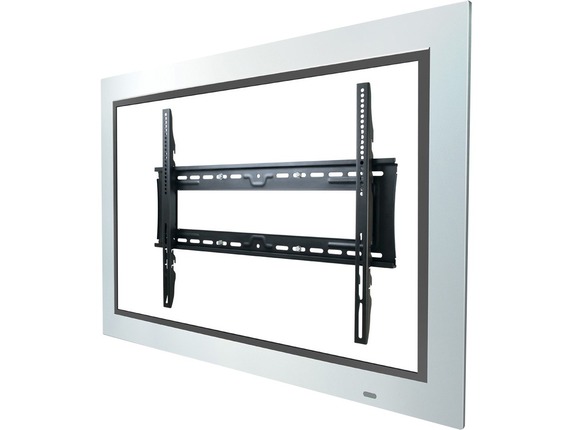 Image for Atdec TH fixed angle low profile wall mount - Loads up to 200lb - VESA up to 800x500 - 1.53in profile - Theft resistant design - from HP2BFED
