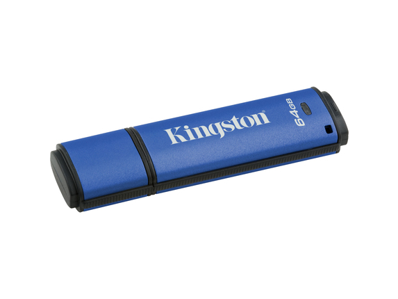 Image for Kingston DataTraveler Vault Privacy 3.0 - 64 GB - USB 3.0 - 250 MB/s Read Speed - 85 MB/s Write Speed - 1 Each from HP2BFED