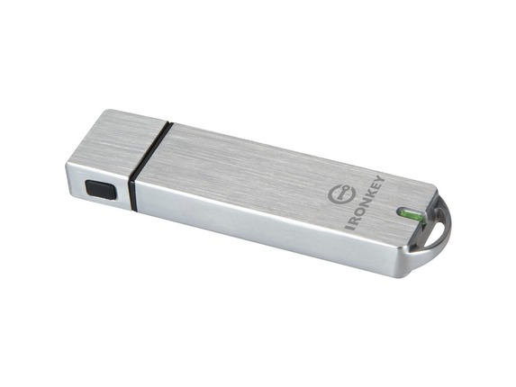Image for IronKey Basic S1000 Encrypted Flash Drive - 16 GB - USB 3.0 - 256-bit AES - 5 Year Warranty from HP2BFED