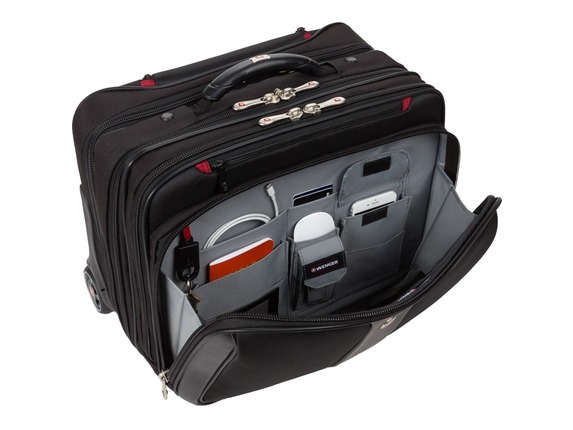 Image for Wenger Carrying Case for 15.4" to 17" Notebook - Black - Nylon Body - 16.5" Height x 16.5" Width x 9.5" Depth - Retail from HP2BFED