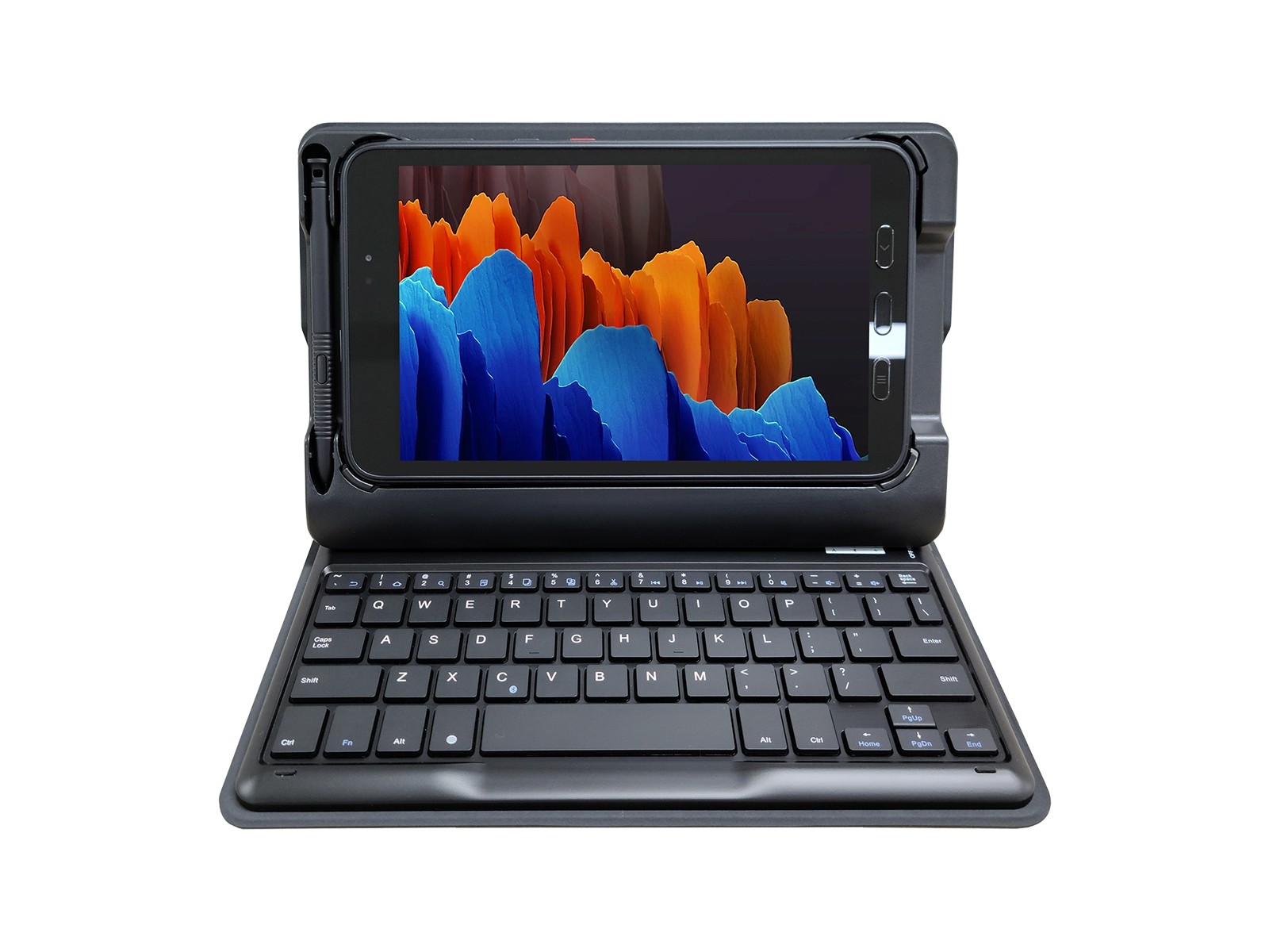 Samsung Keyboard Cover Case Folio Samsung Galaxy Tab Active3 Tablet Black OfficeSupply