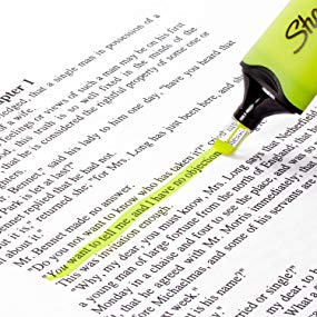  Sharpie Clear View Highlighter 