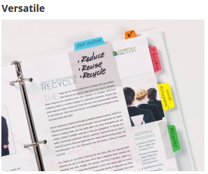 Choose from Multiuse, Big Tabs, Margin Tabs, Mini and Tab & Note styles.
