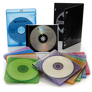<b>Storage</b></br>
Whether creating and archive or a backup, always remember to store your discs in a sleeve or case. This will help ensure they are protected from fingerprints, accidental spills, dust and debris, protecting your files for decades to come.
</br>
The ideal way to store discs is in an upright (like a book) position in a CD/DVD/Blu-ray case. Ideally, discs should be stored in a location 60-75 degrees F with 35-50% relative humidity. Fluctuations in the storage area should not exceed +/- 2 degrees F. in temperature; relative humidity should not fluctuate more than +/- 5%.