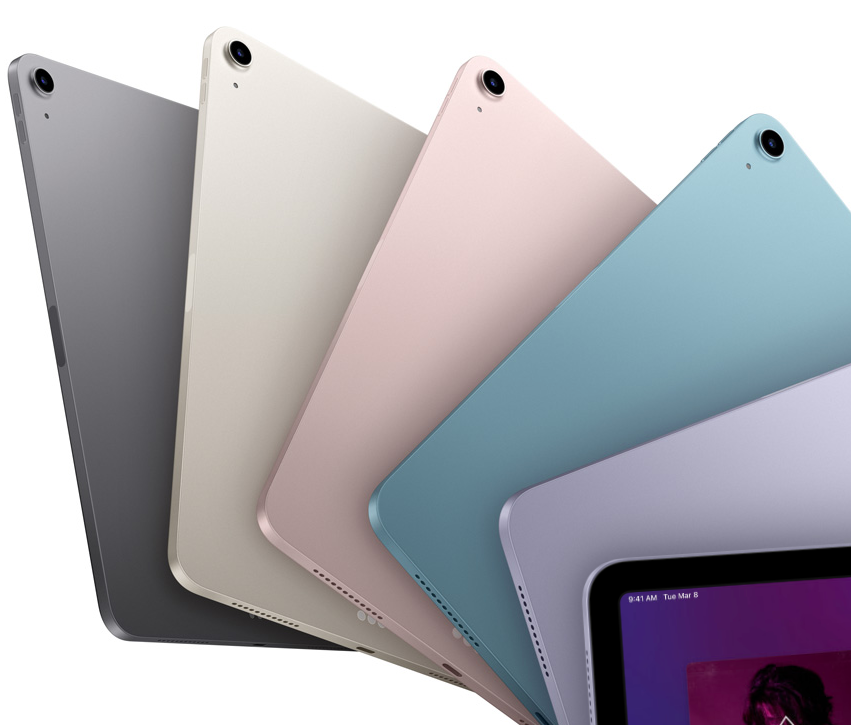 APEMM723VCA  Apple - iPad Air 5e gén. 10,9 po - Wi-Fi +  cellulaire - Puce M1 - 256 Go - rose