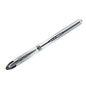 <b>uni-ball Vision Elite</b></br>
Designed to resist leakage due to changes in cabin pressures, the Vision Elite is airplane-safe for your bag or suit pocket. The stick pen offers a smooth writing experience with a bold or micro point and five ink colors, including BLX ink.