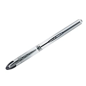 <b>uni-ball Vision Elite</b></br>
Designed to resist leakage due to changes in cabin pressures, the Vision Elite is airplane-safe for your bag or suit pocket. The stick pen offers a smooth writing experience with a bold or micro point and five ink colors, including BLX ink.