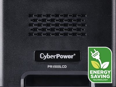 CyberPower PR1500LCD Smart App Sinewave UPS System, 1500VA/1500W, 8  Outlets, AVR, Mini-Tower